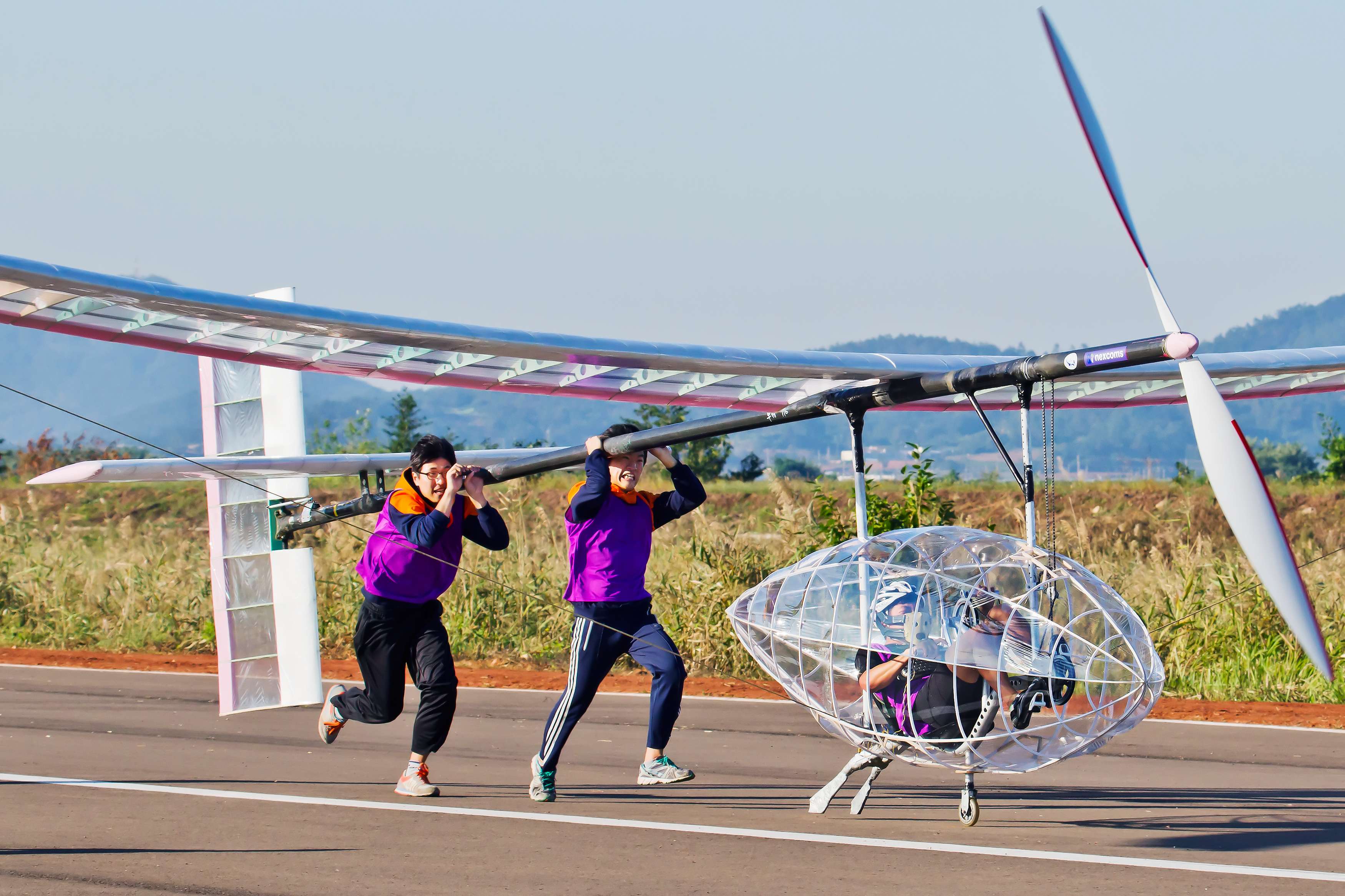 제1회 인간동력항공기 경진대회 이미지
