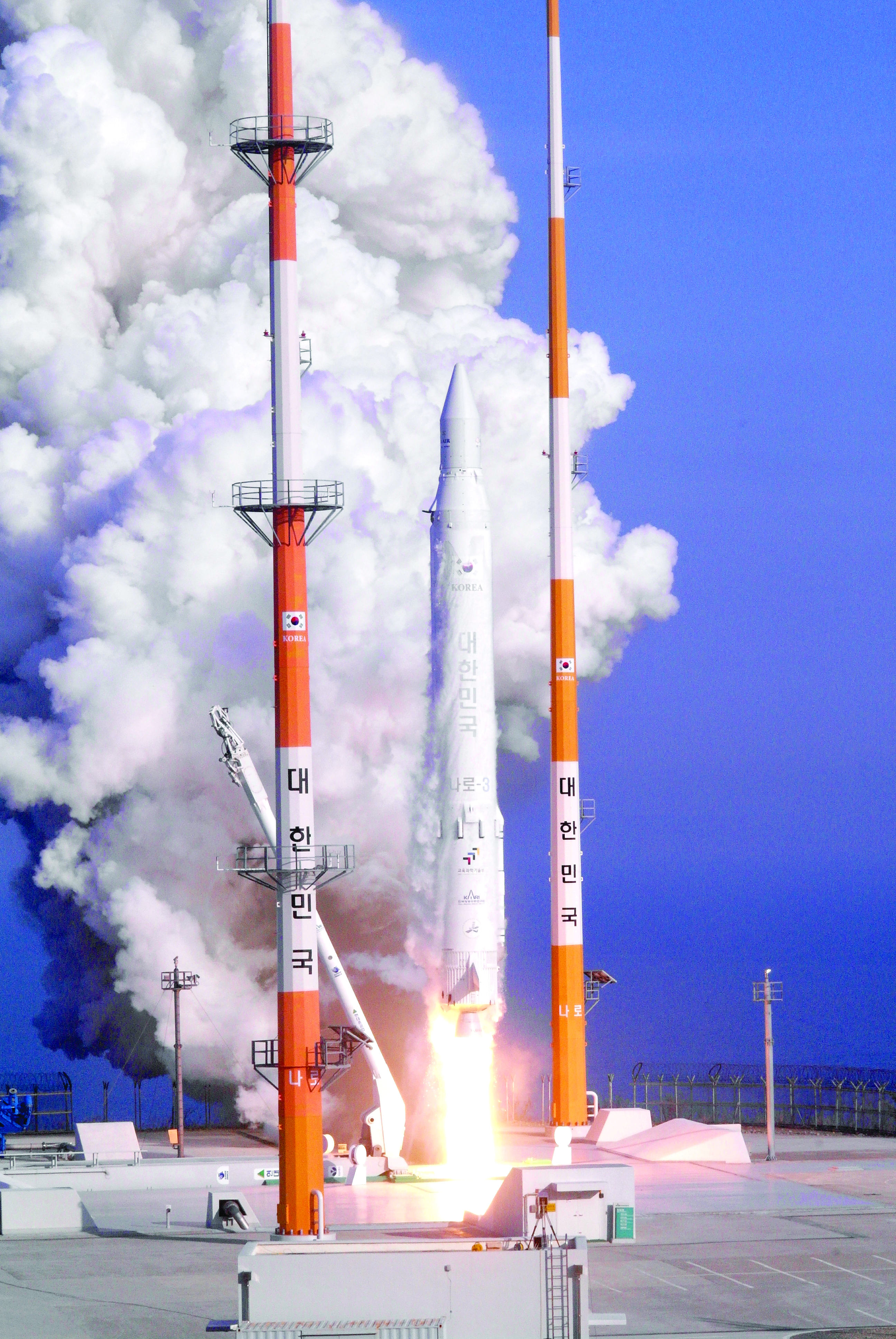 나로호(KSLV-I) 발사 장면 이미지