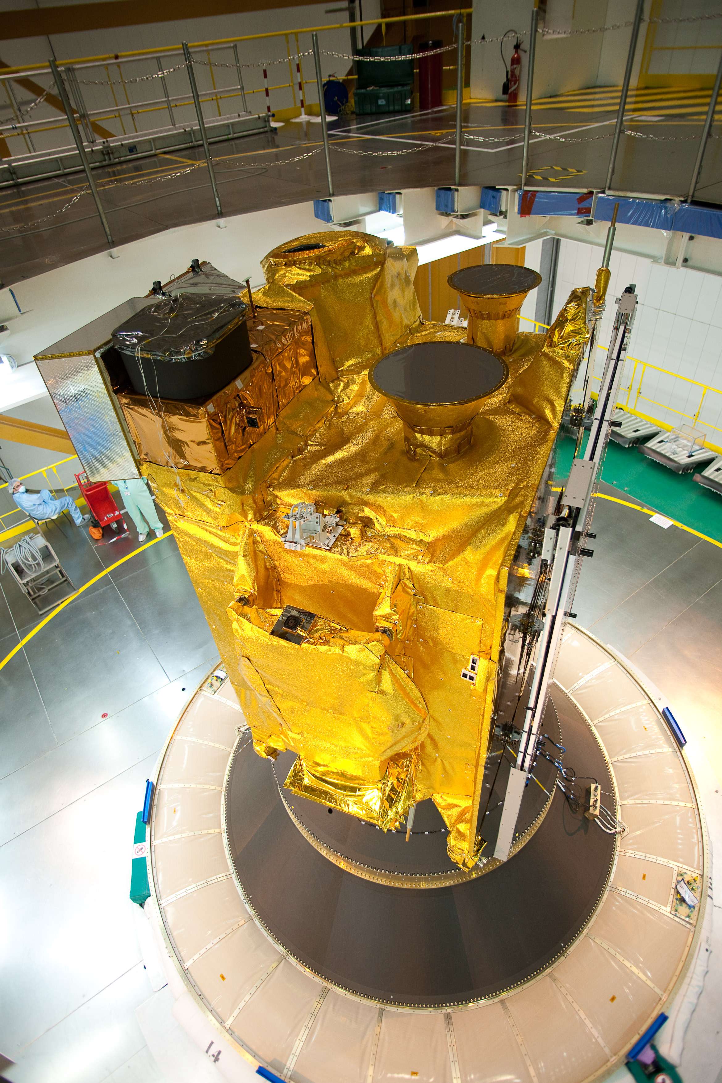 통신해양기상위성 (천리안) 개발장면 이미지