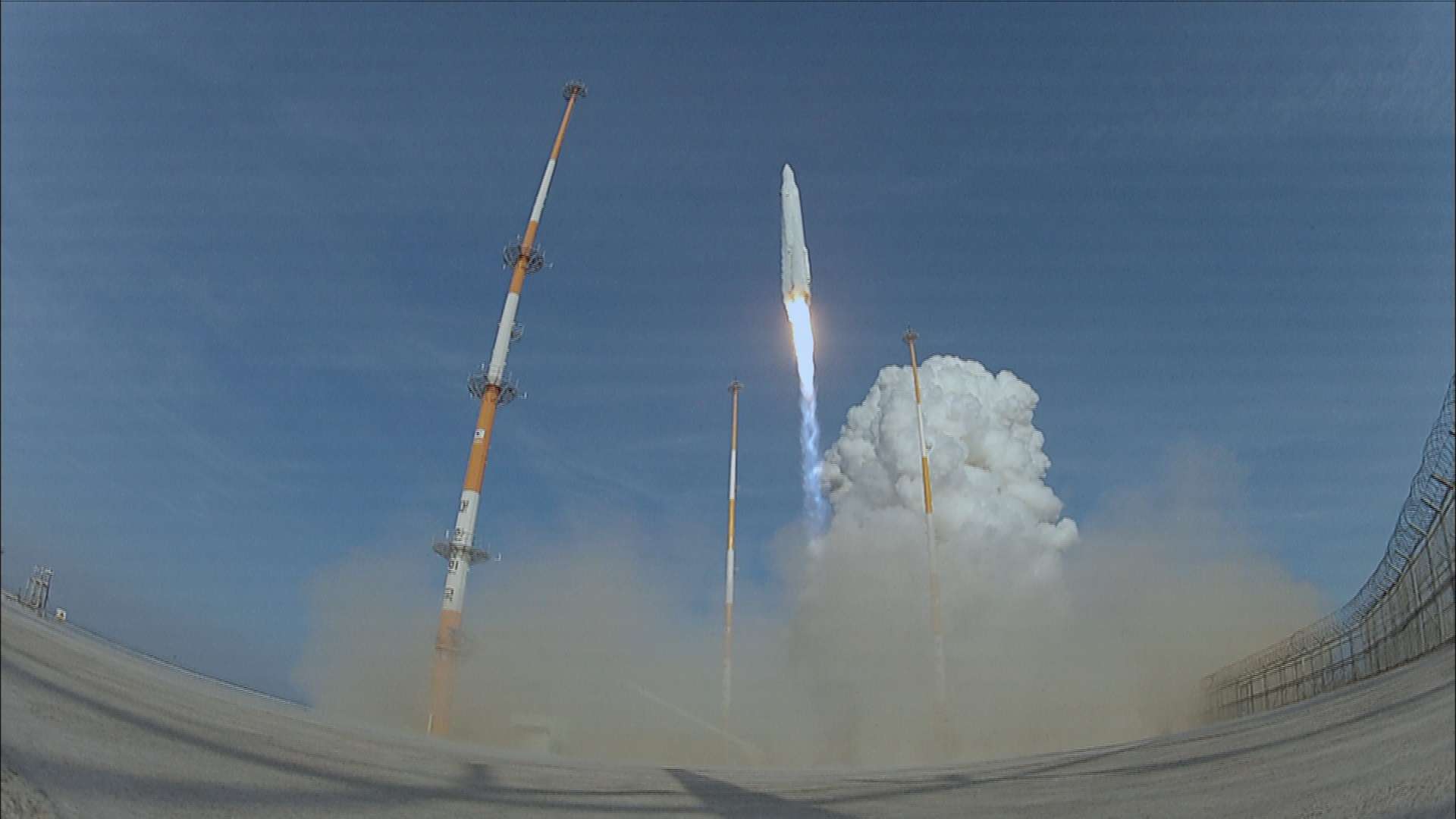 나로호(KSLV-I) 발사 장면 이미지