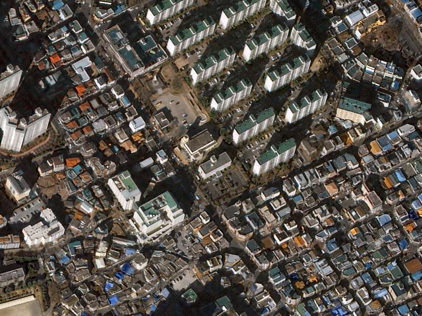 3.1운동 100주년 기념, 대전 충남지역 항일운동 유적지 위성영상 이미지