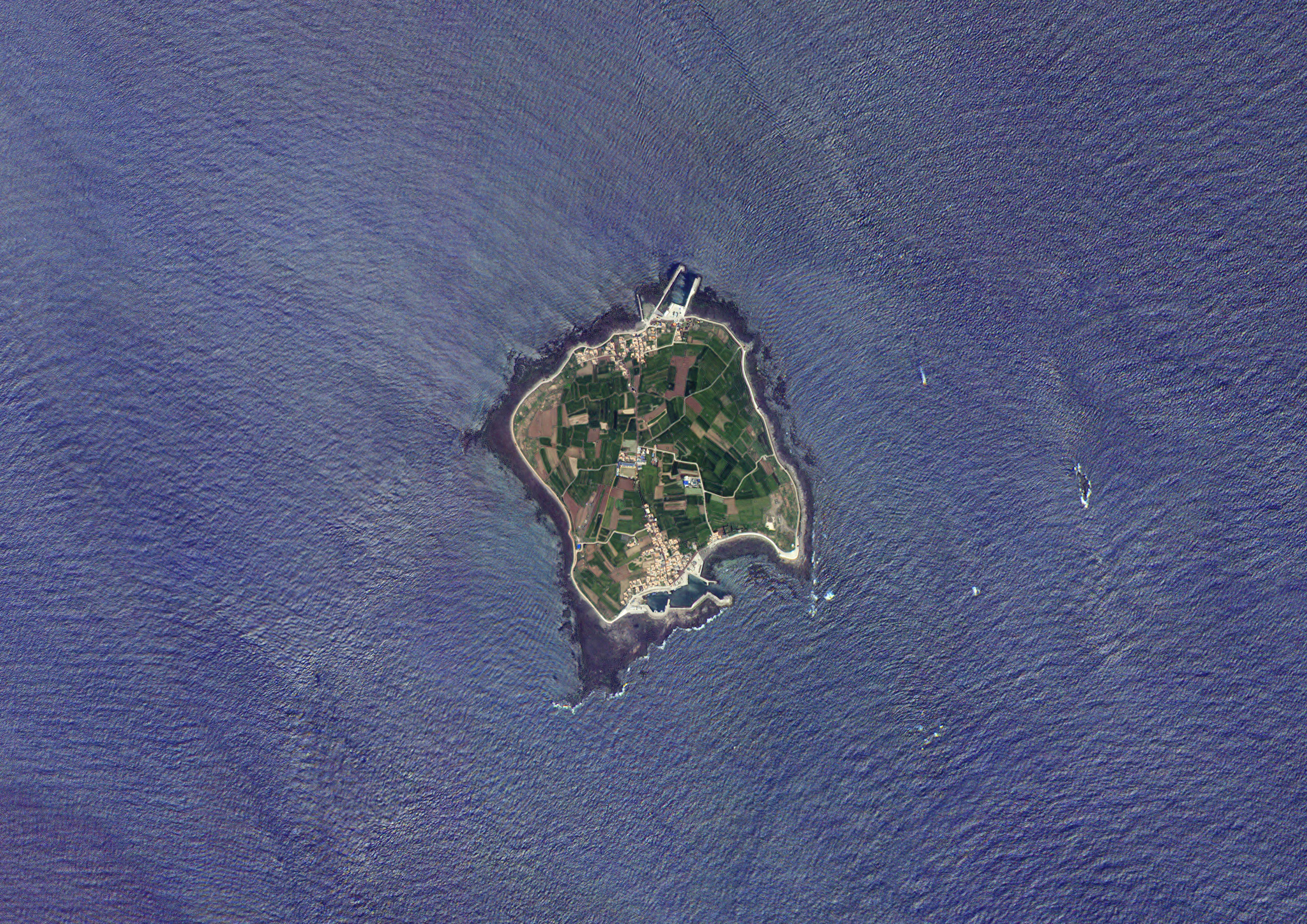 아리랑 3호가 촬영한 대한민국 가파도  이미지