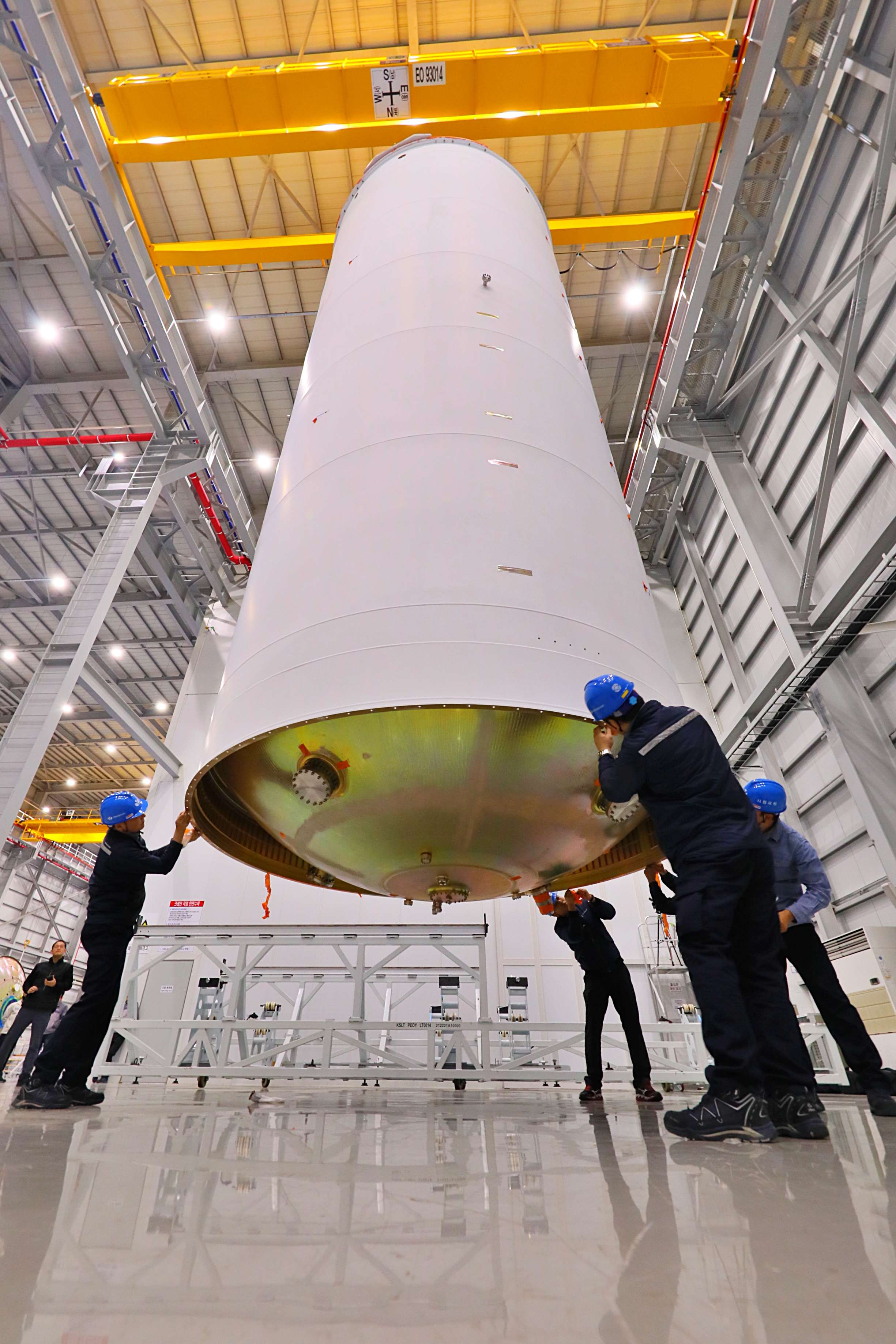 한국형발사체 1단 산화제탱크 EM (3) 이미지