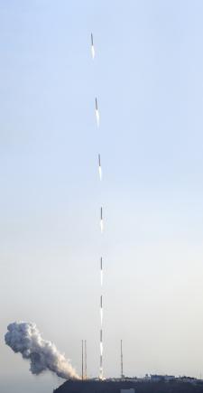 시험발사체 발사(7) [이미지]