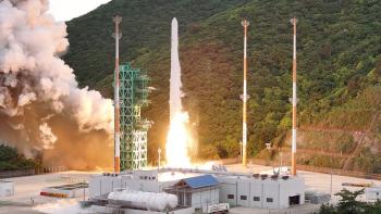 [공식] 누리호 3차 발사, 누리호가 촬영한 지구 [이미지]