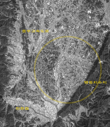 아리랑 1호가 촬영한 충북 음성, 진천 [이미지]