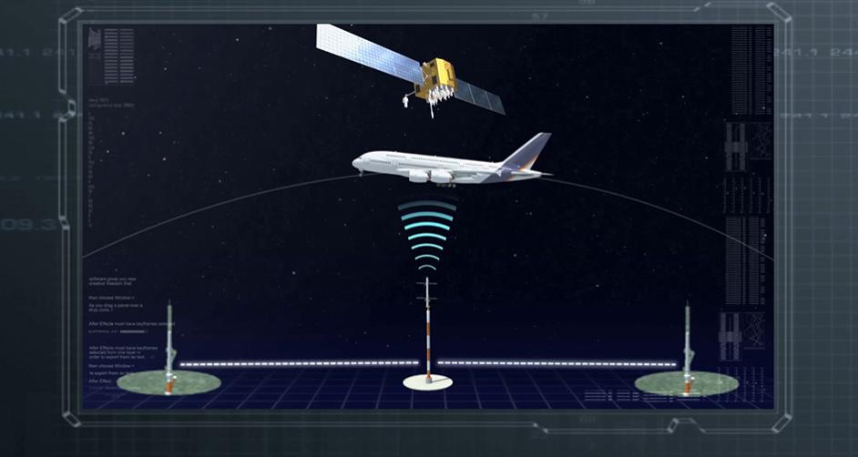 SBAS  위성항법시스템으로 비행하는 항공기 1