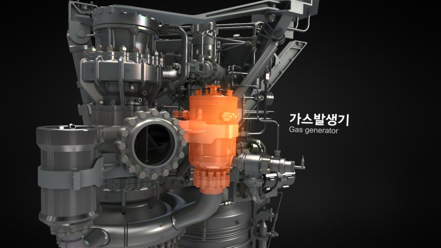 한국형발사체 75톤급 엔진 CG 가스발생기