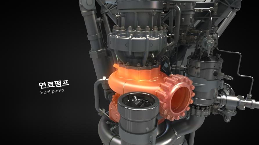 한국형발사체 75톤급 엔진 CG 연료펌프