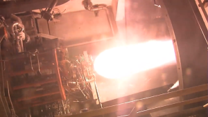 한국형발사체 7톤급 연소기 연소시험